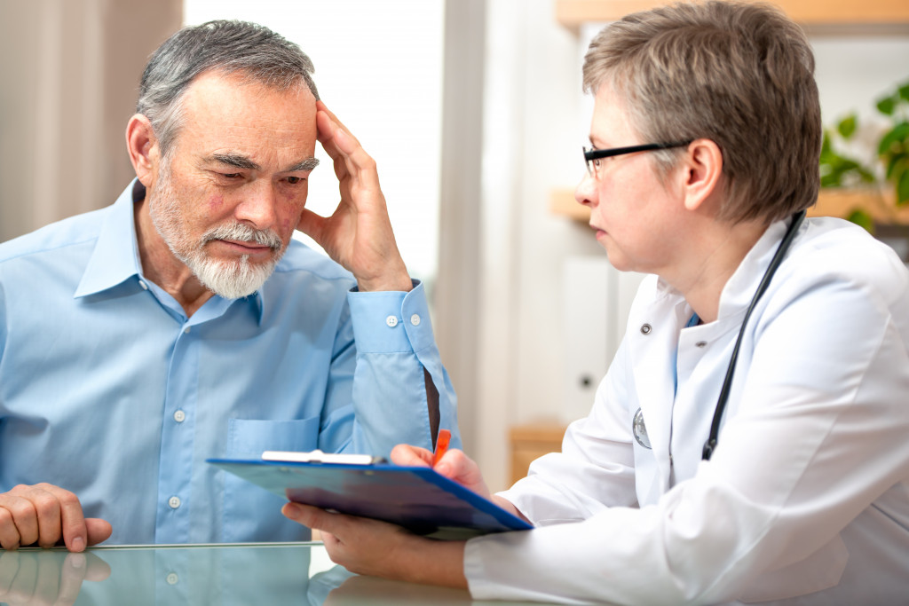 consulting doctor about dementia