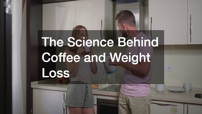 slim couple having coffee